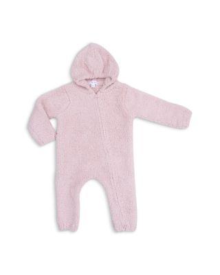 Girls' Chenille Striped Texture Hooded Jumpsuit - Baby by ANGEL DEAR