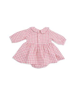 Plaid Peter Pan Collar Bubble with Skirt - Baby by ANGEL DEAR