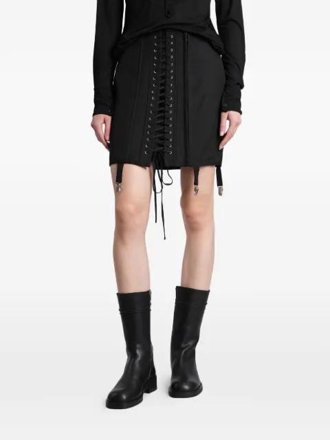 Ottavia corset mini skirt by ANGELICA MONTINI STUDIOS