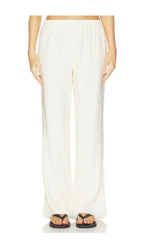 ANINE BING Aden Pant in Cream by ANINE BING