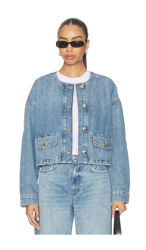 ANINE BING Blanche Jacket in Navy by ANINE BING