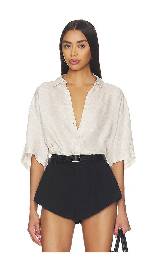 ANINE BING Coco Shirt in Neutral by ANINE BING