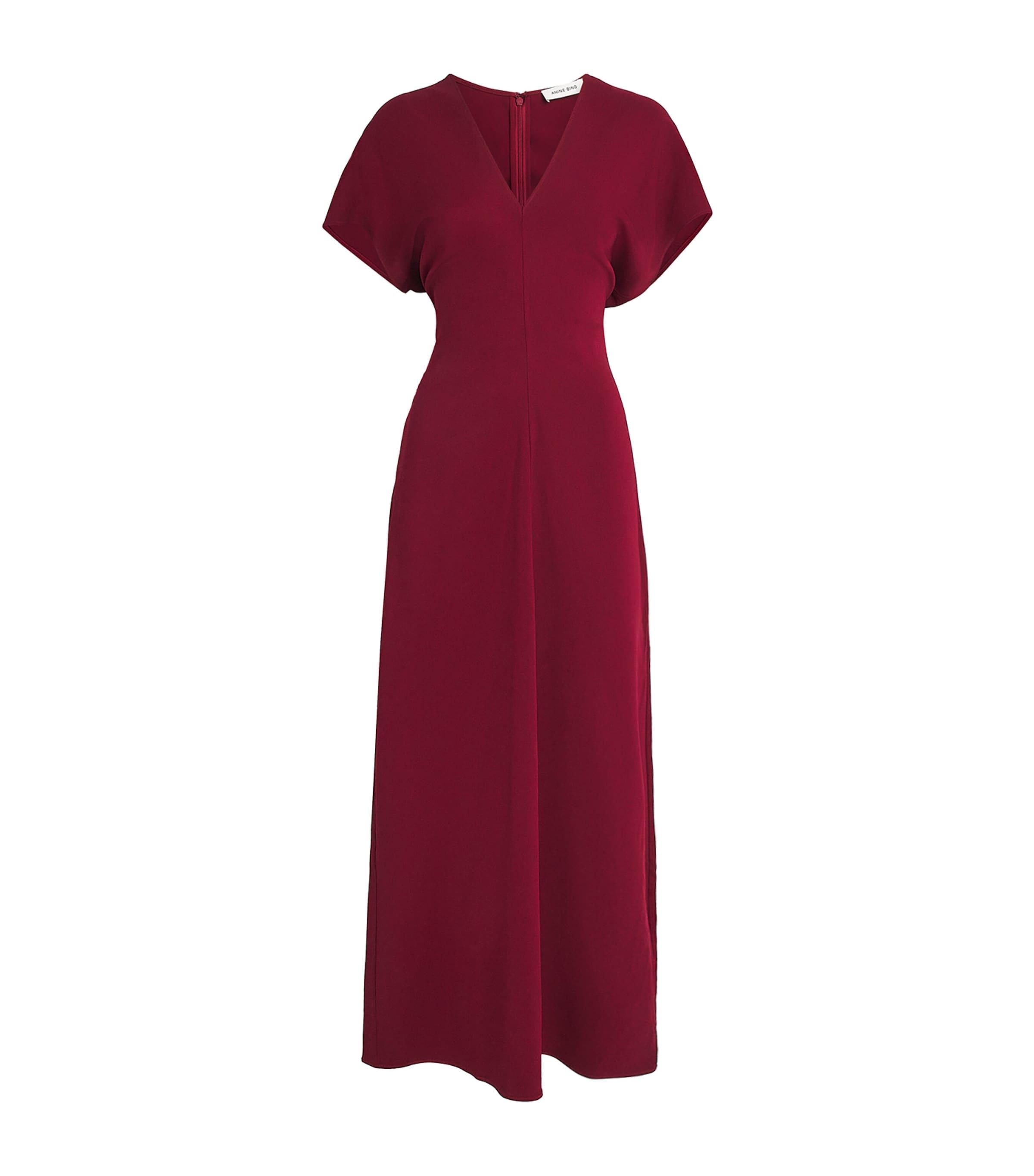 ANINE BING Crepe Zadig Maxi Dress by ANINE BING