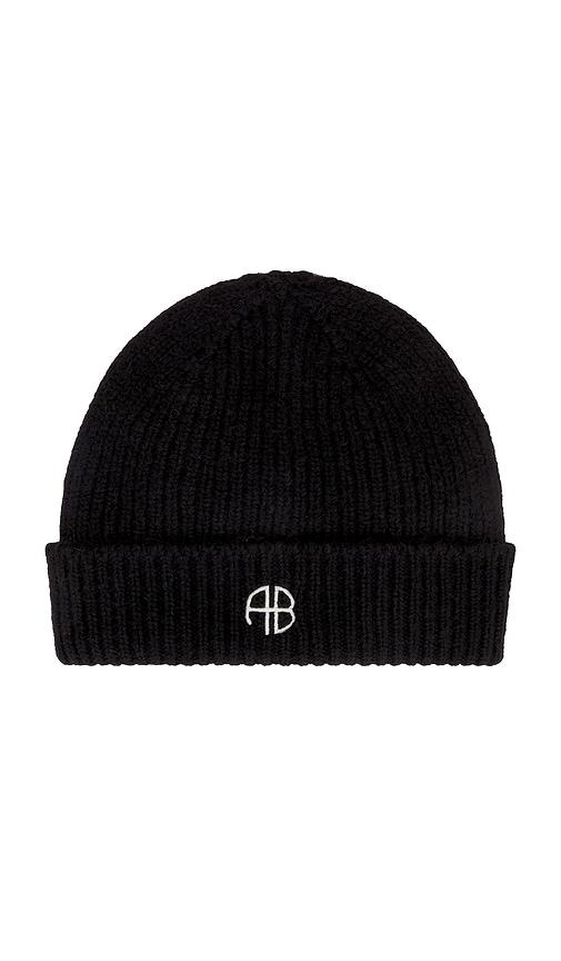 ANINE BING Elia Beanie in Black by ANINE BING