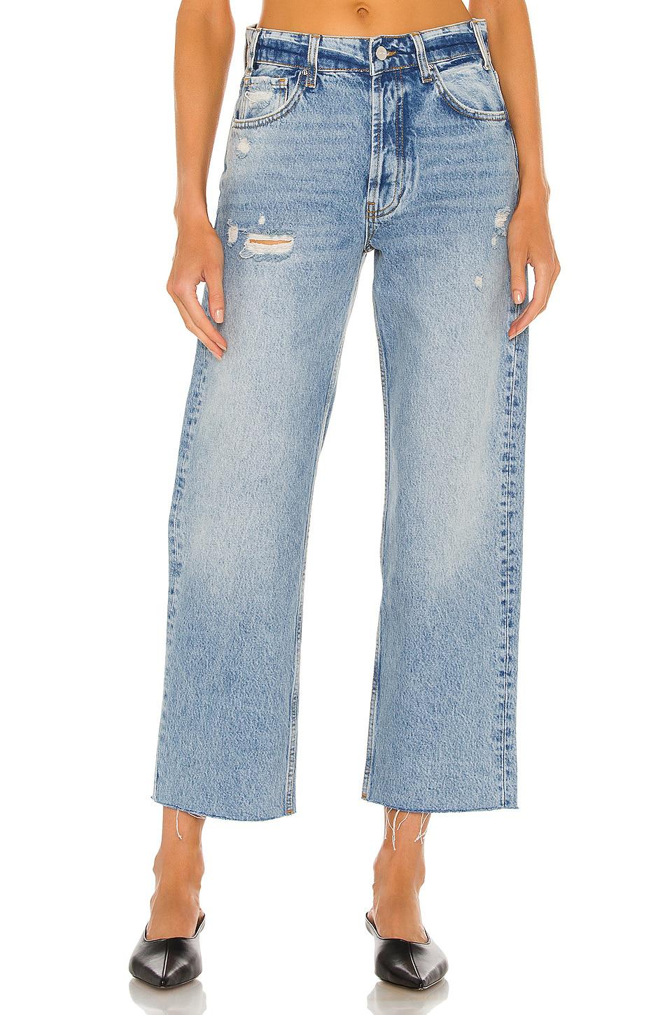 ANINE BING Gavin Jeans in Denim-Medium by ANINE BING