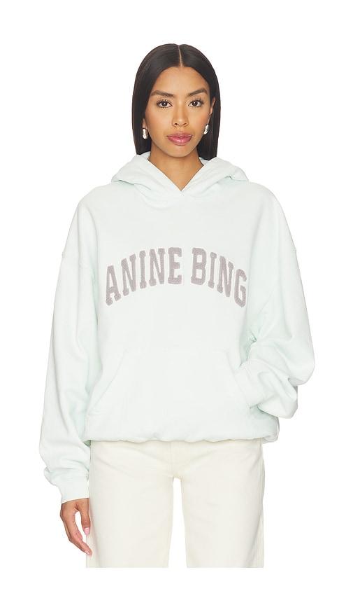 ANINE BING Harvey Hoodie in Mint by ANINE BING