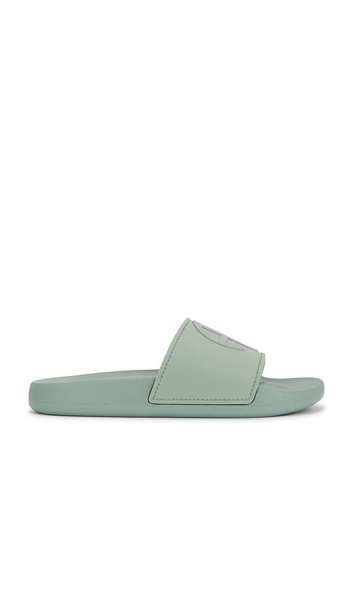 ANINE BING Isla Slides in Green by ANINE BING