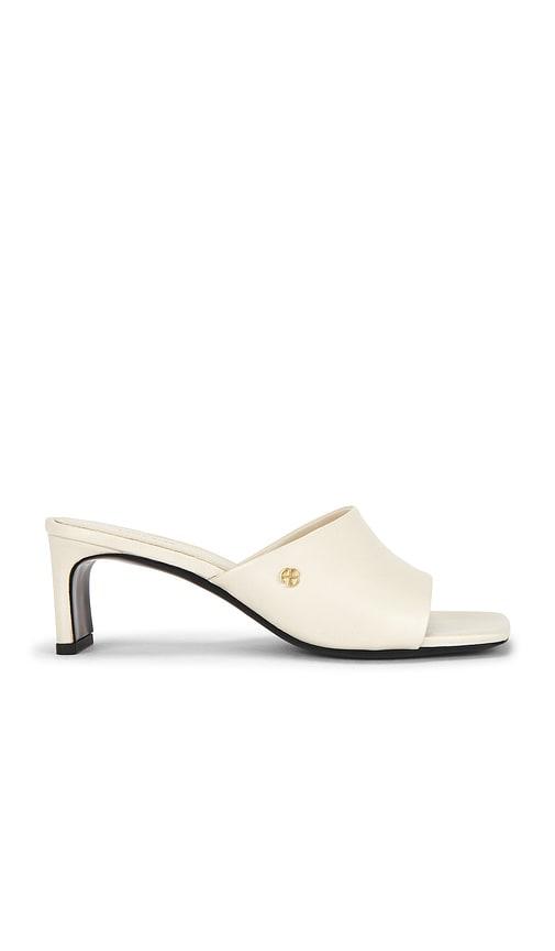 ANINE BING Jayden Mule Sandal in Ivory by ANINE BING