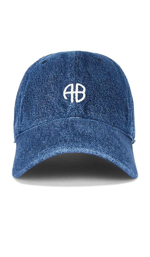 ANINE BING Jeremy Baseball Cap AB in Blue by ANINE BING