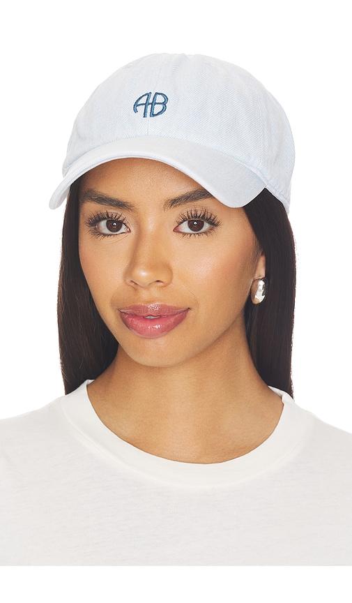ANINE BING Jeremy Baseball Cap in Baby Blue by ANINE BING
