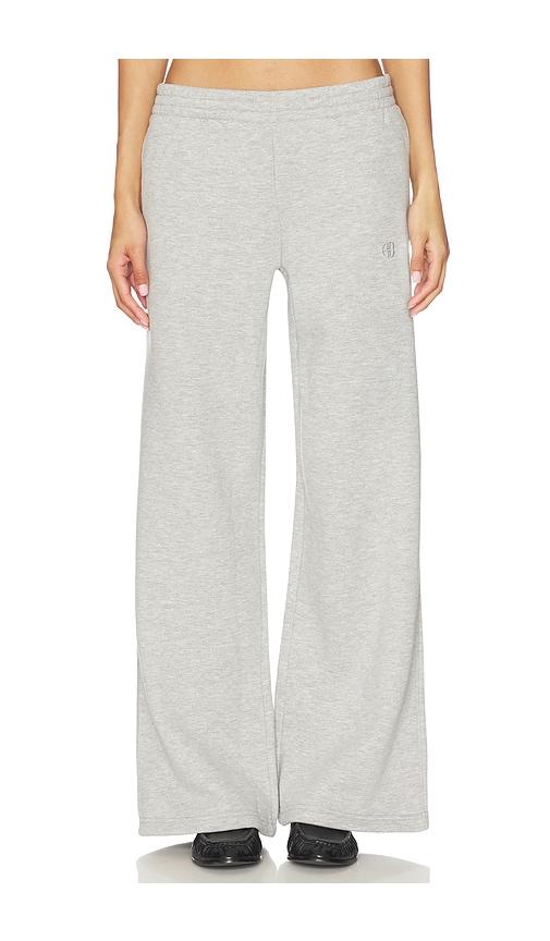 ANINE BING Kacey Sweatpant Monogram in Grey by ANINE BING