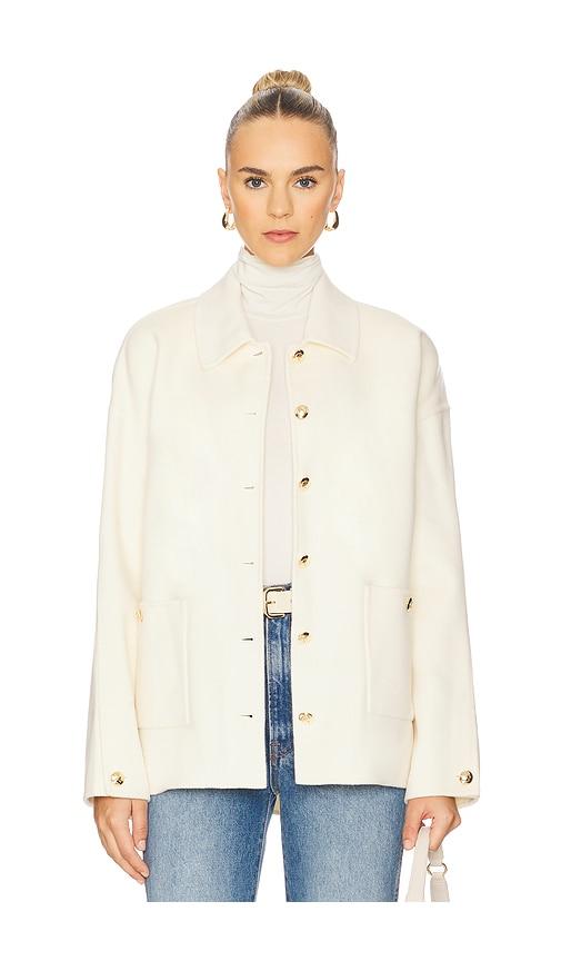 ANINE BING Luca Jacket in Ivory by ANINE BING