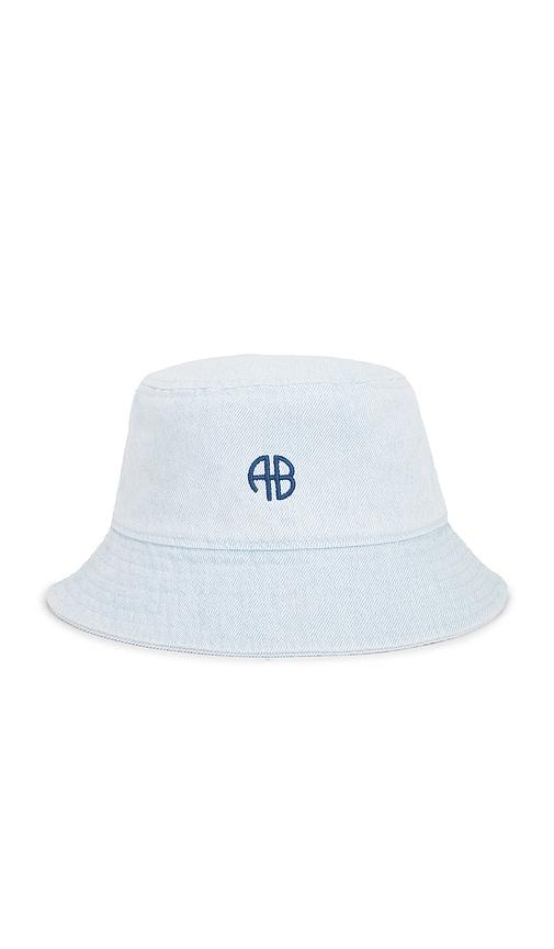 ANINE BING Nicks Bucket Hat in Baby Blue by ANINE BING