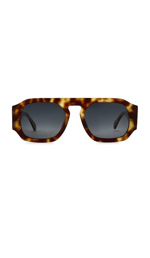 ANINE BING Preston Sunglasses in Brown by ANINE BING