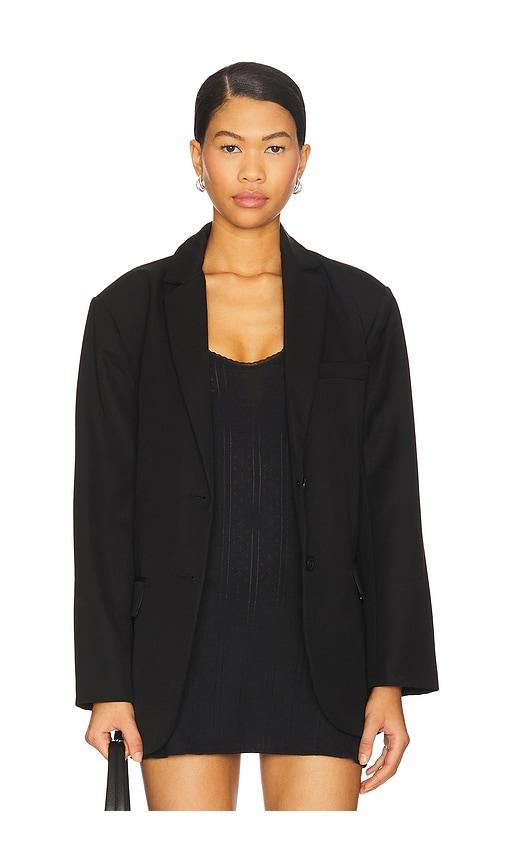 ANINE BING Quinn Blazer in Black by ANINE BING
