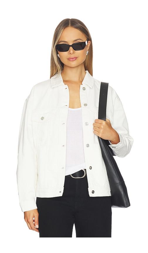 ANINE BING Rory Jacket in White by ANINE BING