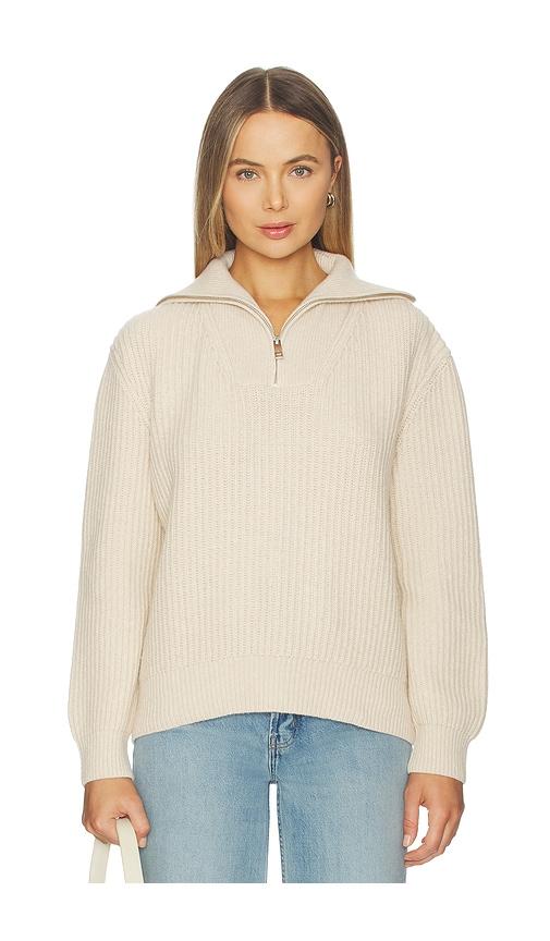 ANINE BING Sammy Sweater in Beige by ANINE BING
