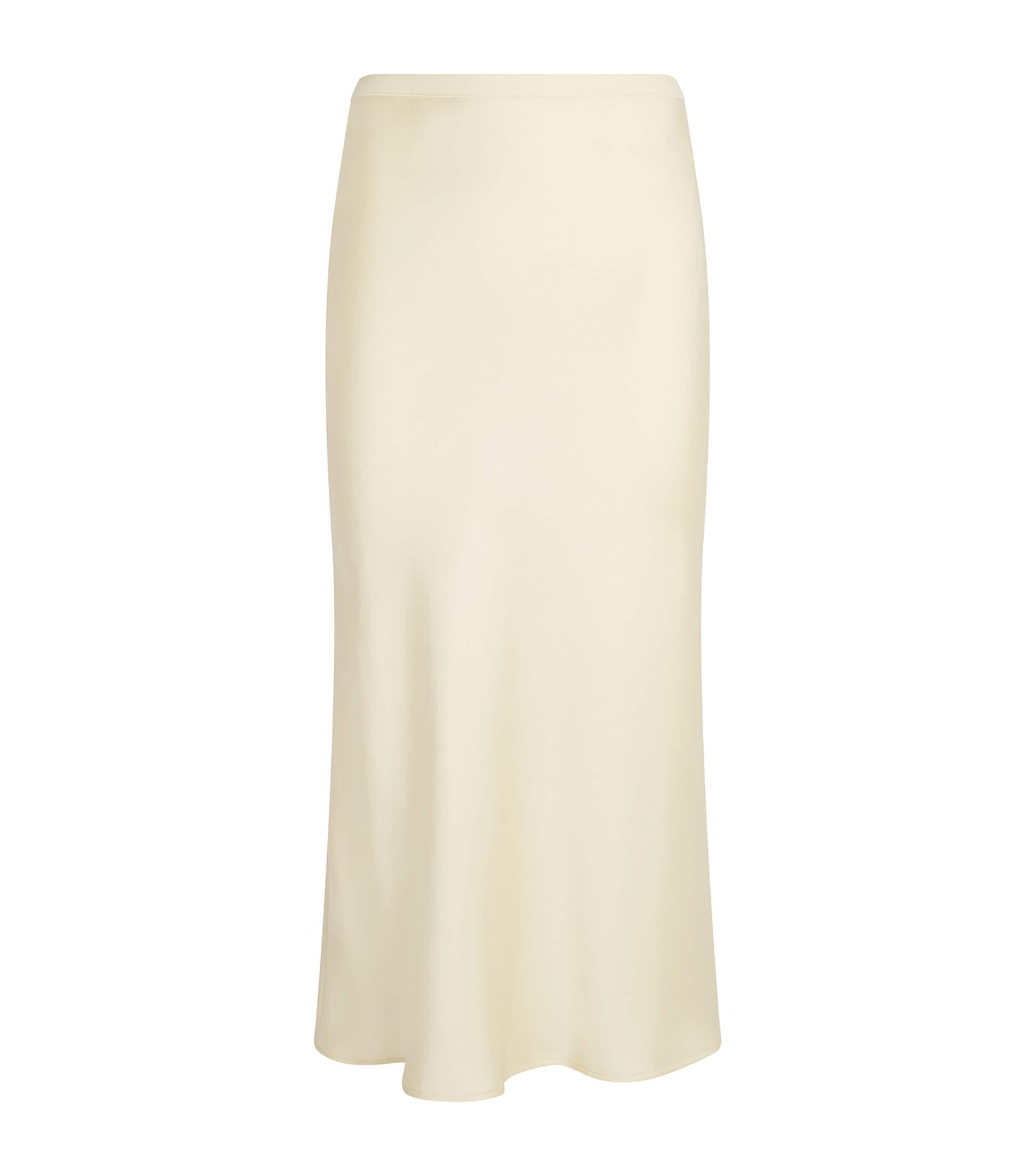 ANINE BING Silk Bar Midi Skirt by ANINE BING