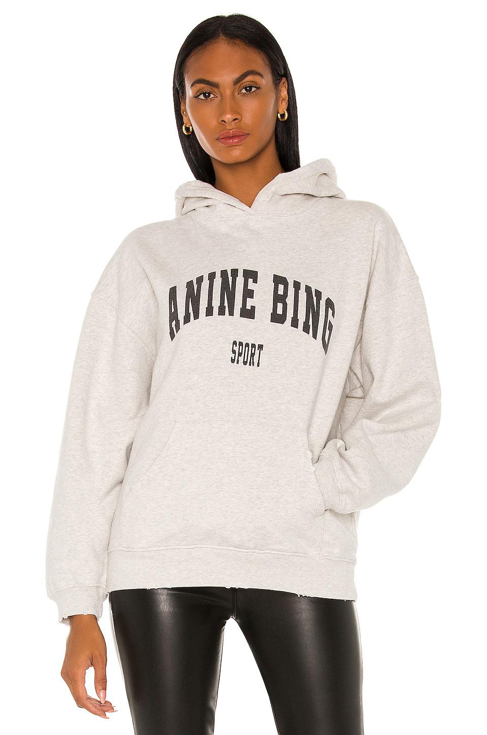 ANINE BING Sport Harvey Sweatshirt in Grey by ANINE BING