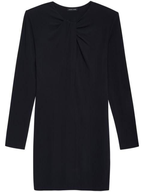 Amaya knot-detail minidress by ANINE BING