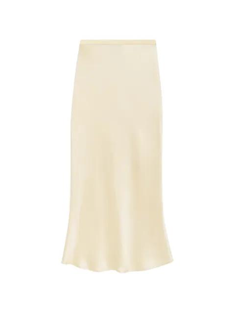 Bar silk midi skirt by ANINE BING