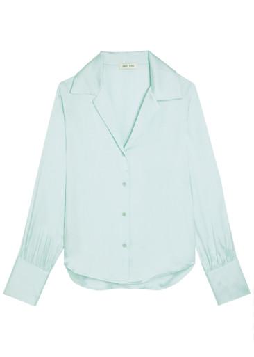 Bethany silk-blend shirt by ANINE BING