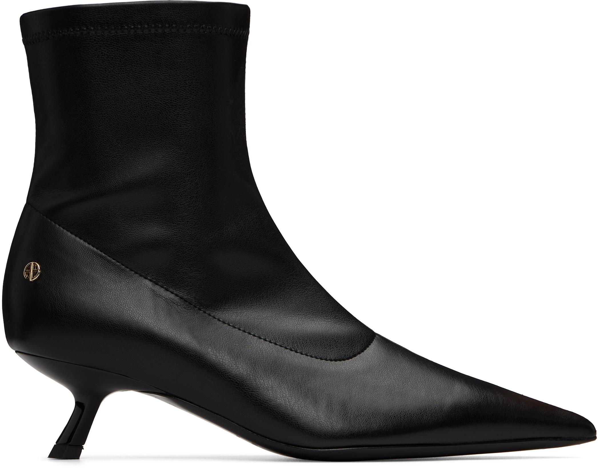 Black Hilda Boots by ANINE BING
