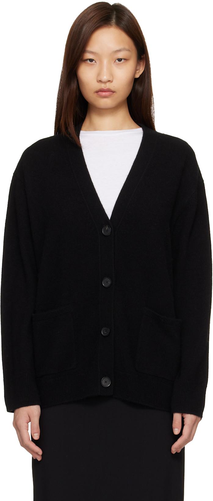 Black Jackson Cardigan by ANINE BING