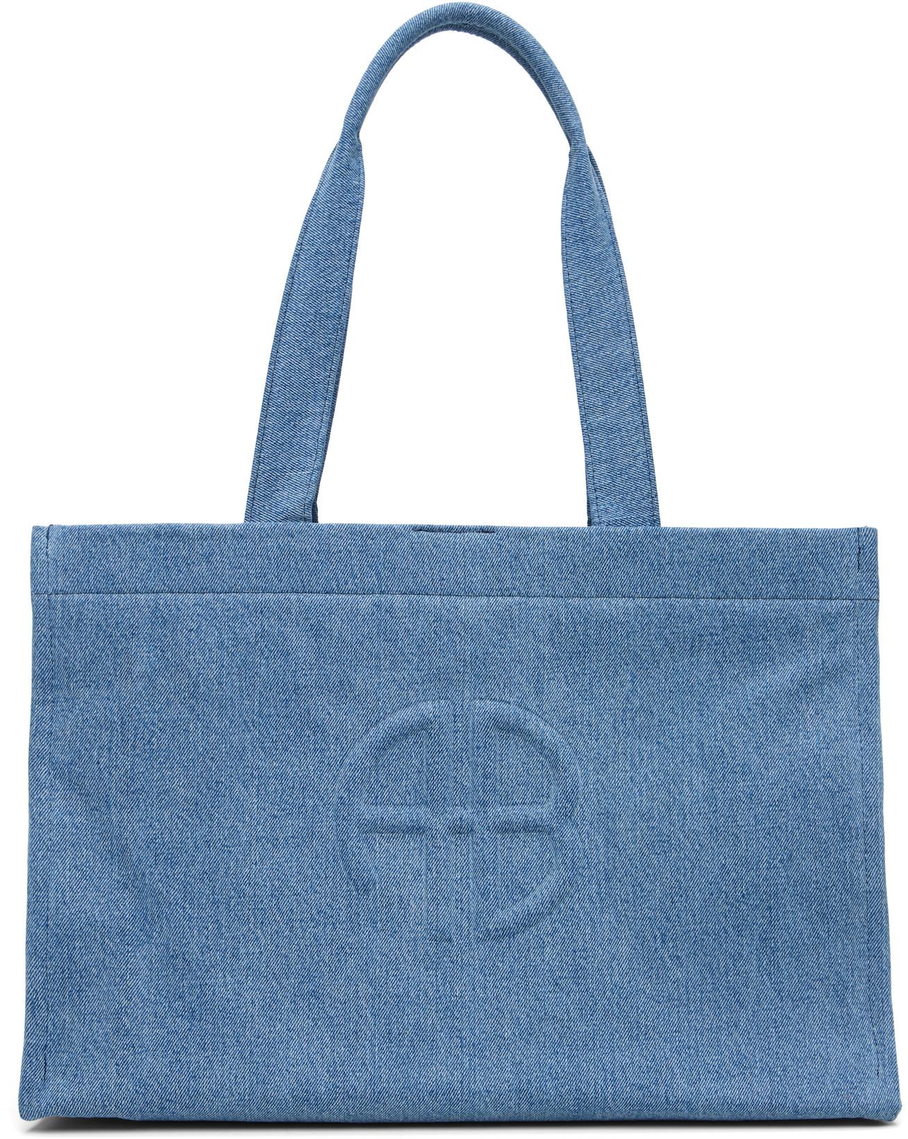 Blue Lara Tote by ANINE BING