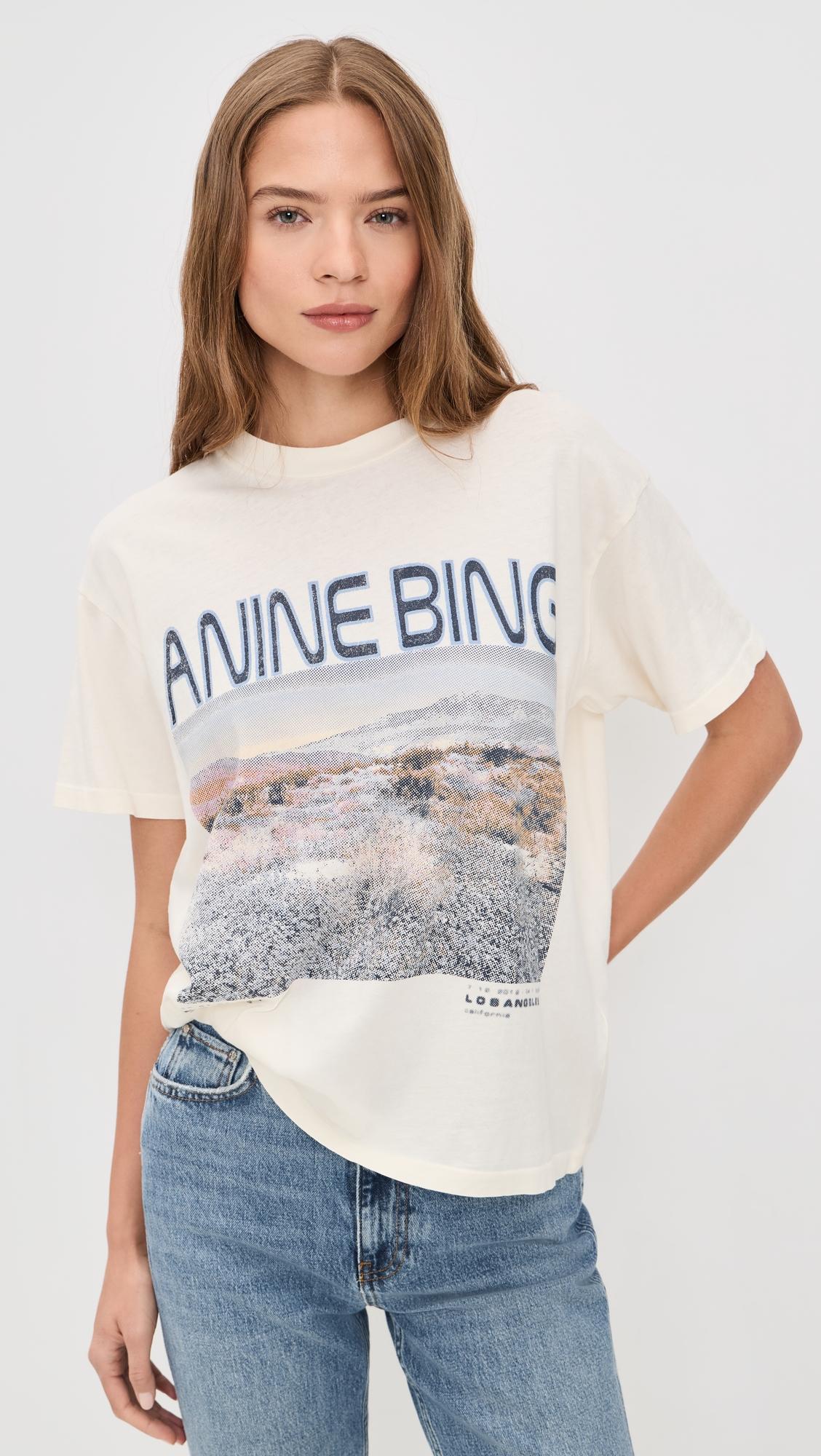 Cade Wildflowers Tee by ANINE BING