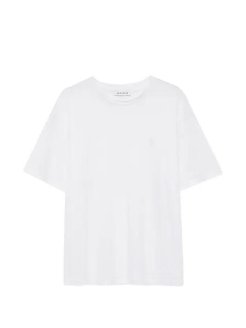 Cade logo-embroidered T-shirt by ANINE BING