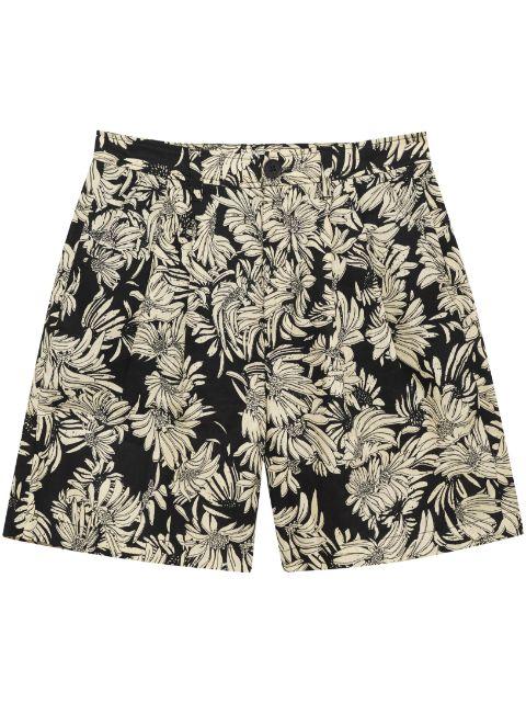 Carrie floral-print shorts by ANINE BING
