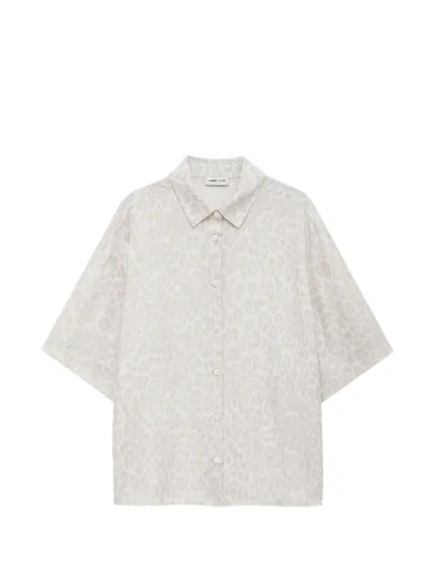 Coco leopard-print shirt by ANINE BING