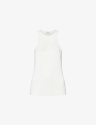 Cole Embroidered-Logo Knit Top by ANINE BING
