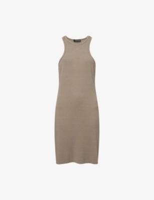 Cole Logo-Embroidered Rib-Knit Dress by ANINE BING