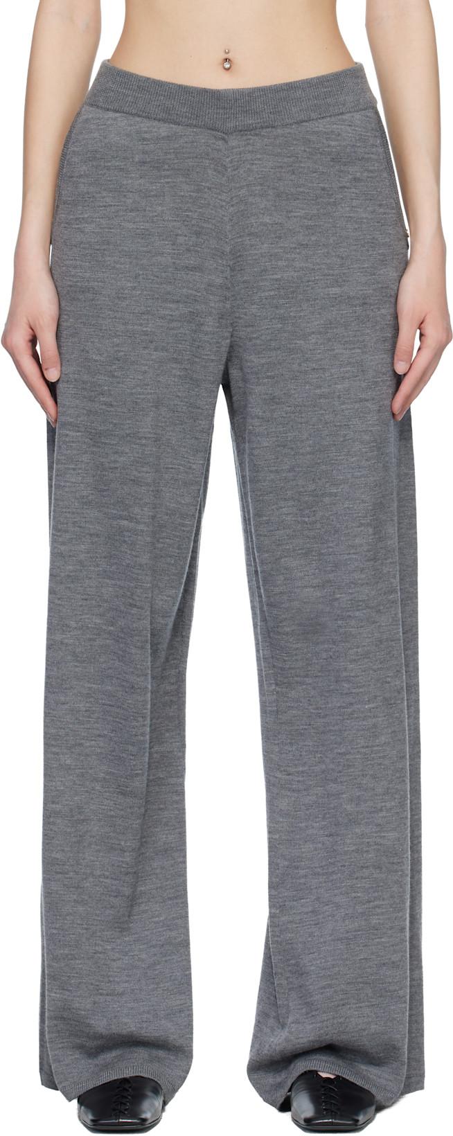 Gray Adley Lounge Pants by ANINE BING