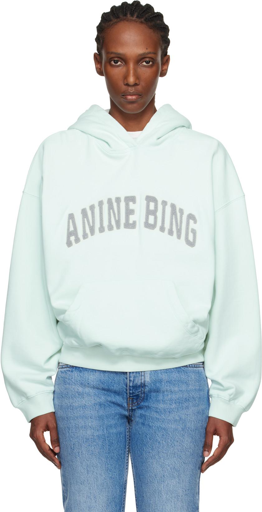 Green Harvey Hoodie by ANINE BING