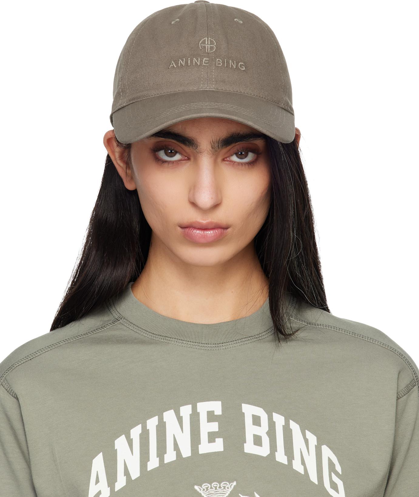 Green Jeremy Baseball Cap by ANINE BING