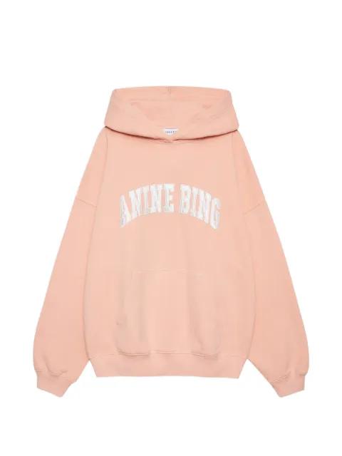 Harvey logo-patch hoodie by ANINE BING