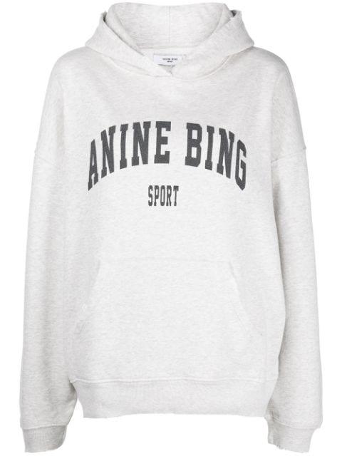 Harvey logo-print sweatshirt by ANINE BING