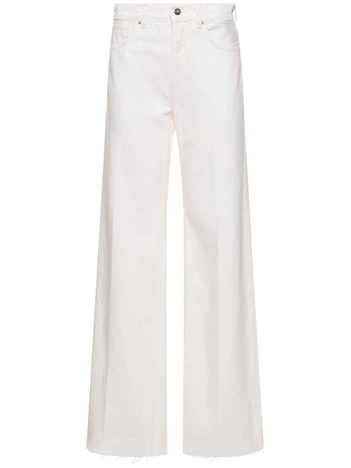 Hugh Cotton Straight Jeans by ANINE BING