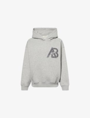 Jaci Letterman Cotton-Jersey Hoody by ANINE BING