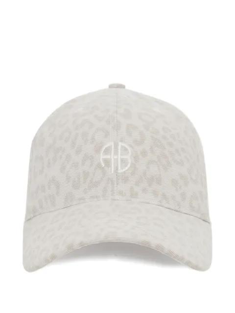 Jeremy leopard-pattern baseball cap by ANINE BING