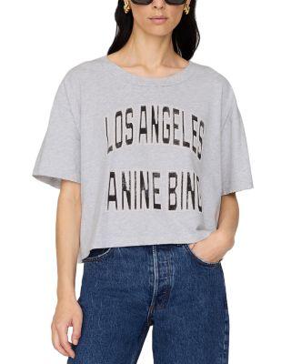 Johnny Cropped Tee by ANINE BING