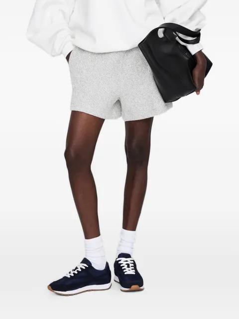 Kam framed monogram shorts by ANINE BING