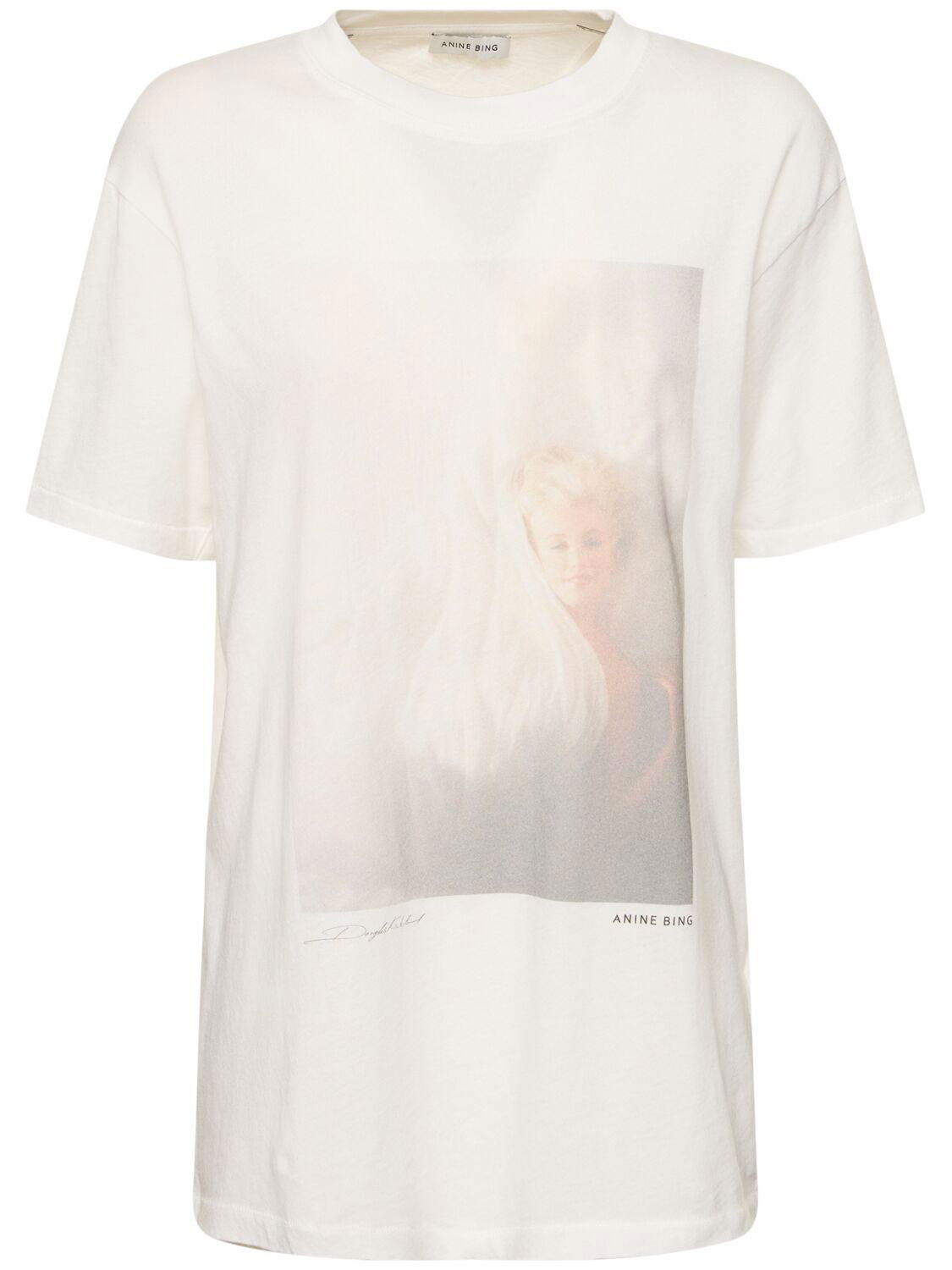 Lili Cotton Jersey T-shirt by ANINE BING