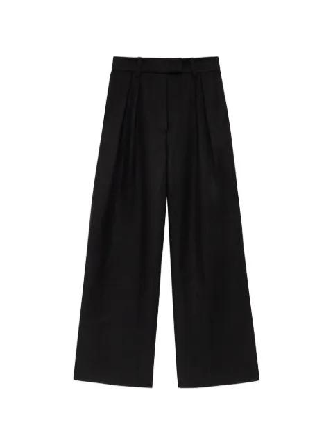 Lou pleated palazzo pants by ANINE BING