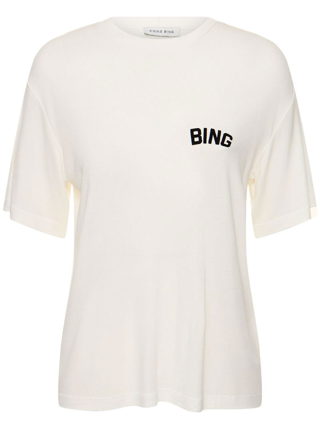 Louis Hollywood Viscose T-shirt by ANINE BING