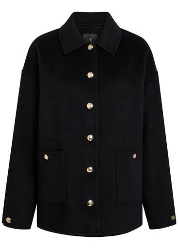 Luca wool and cashmere-blend jacket by ANINE BING