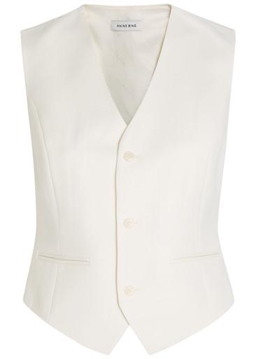 Mario woven vest by ANINE BING